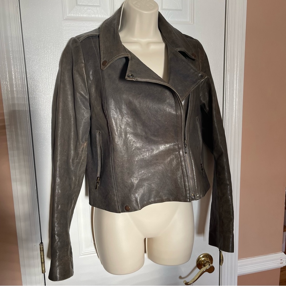 Cynthia Vincent leather jacket